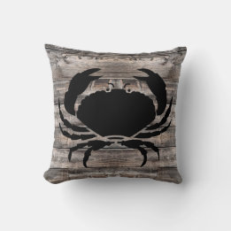 Coussin CRABE nautique rustique |