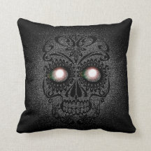 Crâne des yeux brillants