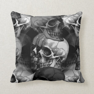Coussin crânes