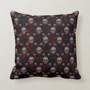 Coussin Crânes enchaînés