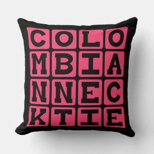 Coussin Cravate Colombienne, Méthode d'Exécution