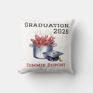 Coussin Crawfish & Casquettes : Une fête de graduation en