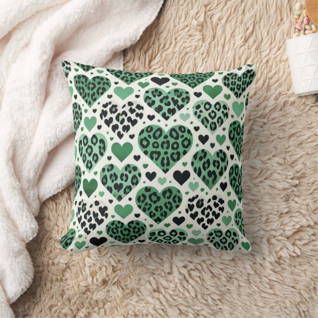 Coussin Crazy Love (Vert) (Couverture)