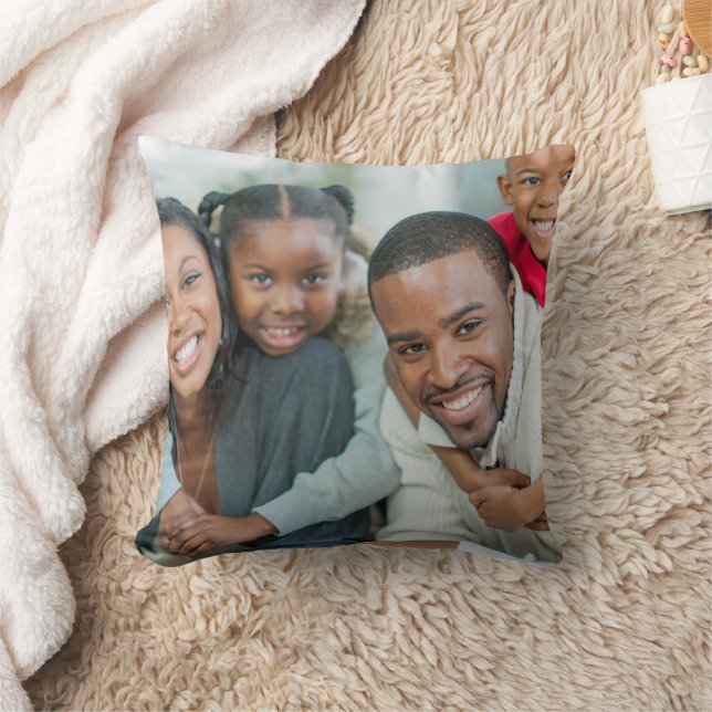 Coussin Create Your Own Photo Custom Pic Double Sided (Couverture)