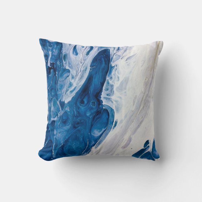 Coussin Creative abstract hand painted background, wallpap (Recto)