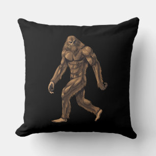 Coussin Créature Cryptid Bigfoot