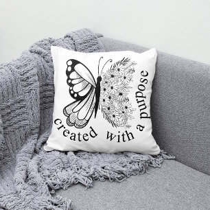 Coussin Créé avec un but