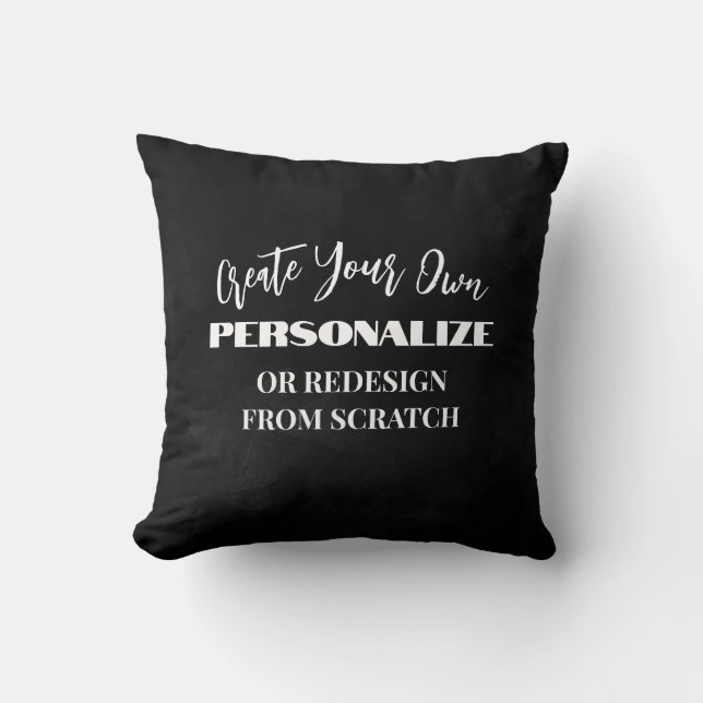 Coussin Créer votre propre - Concevez une personnalisation (Recto)