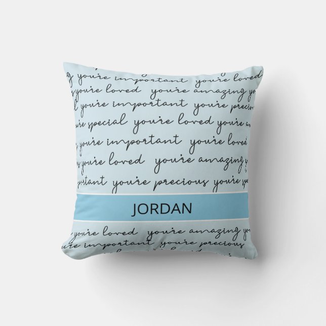 Coussin Créez un environnement de vie et d'amour pour votr (Recto)