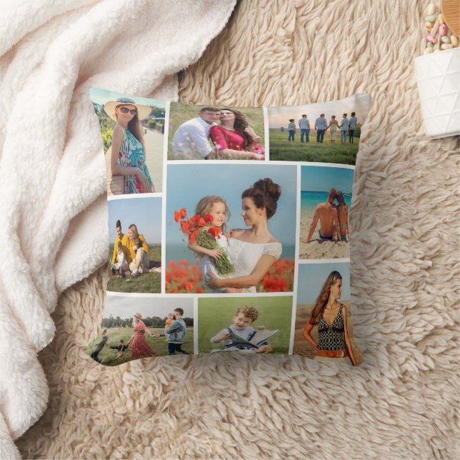 Coussin Créez votre propre collection de photos 9 (Couverture)