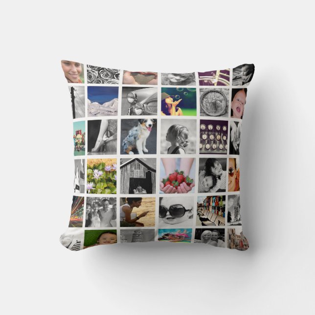 Coussin Créez votre propre collection de photos avec l'ore (Recto)
