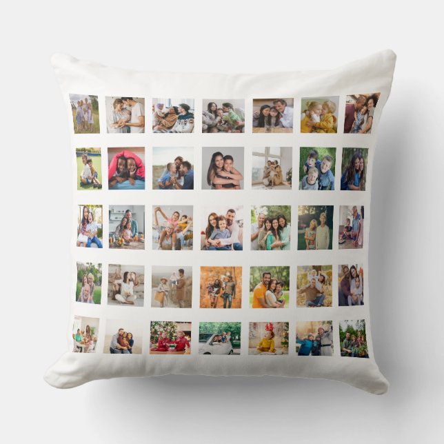 Coussin Créez votre propre collection photo 35 (Recto)
