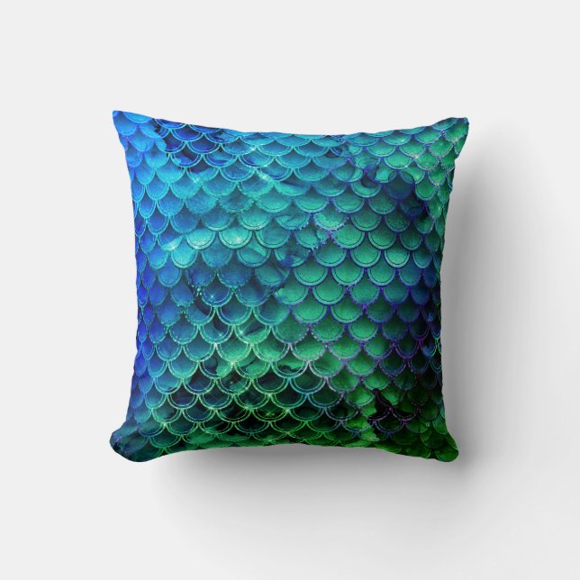 Coussin Créez votre propre décoration de sirène personnali (Recto)