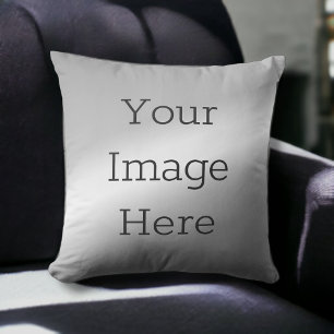 Coussin Créez Votre Propre Faux D'Argent Stérling Métalliq