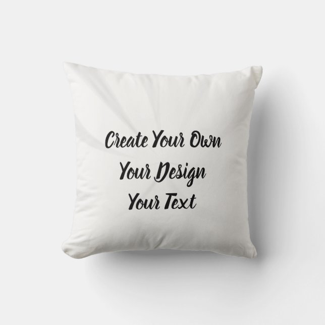 Coussin Créez votre propre personnalisation (Recto)