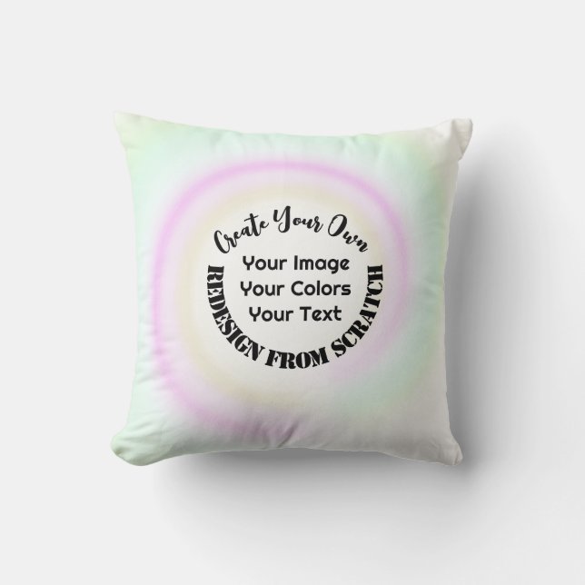 Coussin Créez votre propre personnalisation (Recto)