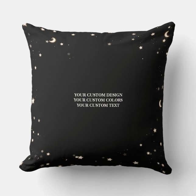 Coussin Créez votre propre personnalisation personnalisée (Recto)