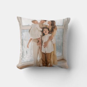 Coussin Créez Votre Propre Photo Personnalisée Double Face