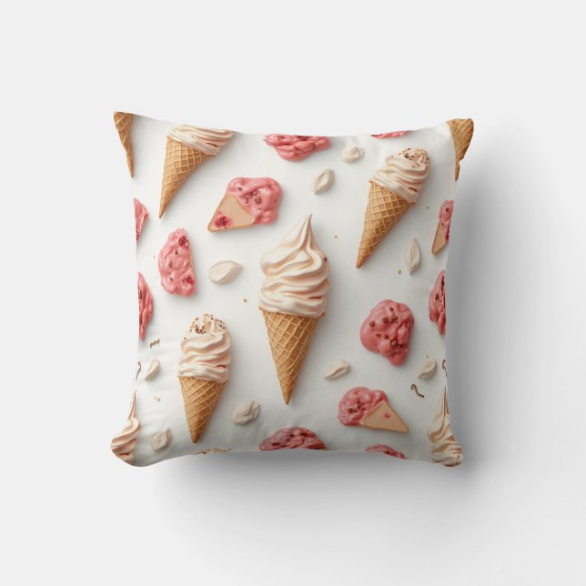 Coussin crème glacée (Recto)