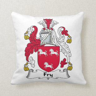 Coussin Crête de famille de friture