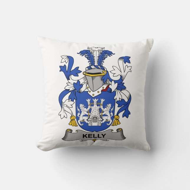 Coussin Crête de famille de Kelly (Recto)
