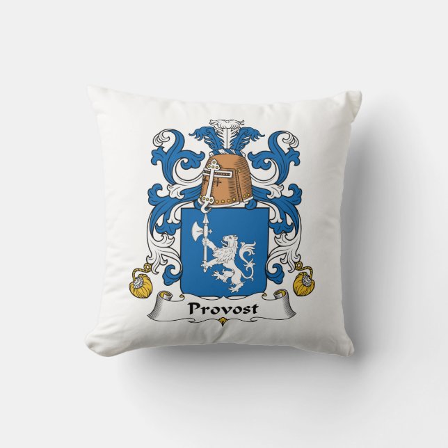 Coussin Crête de famille de principal (Recto)