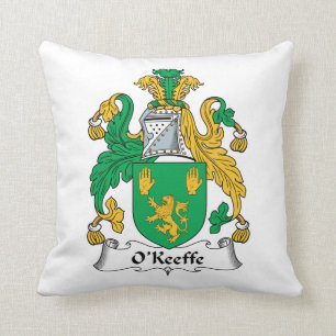 Coussin Crête de famille d'O'Keefe