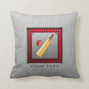 Coussin Cricket balayé de regard en métal