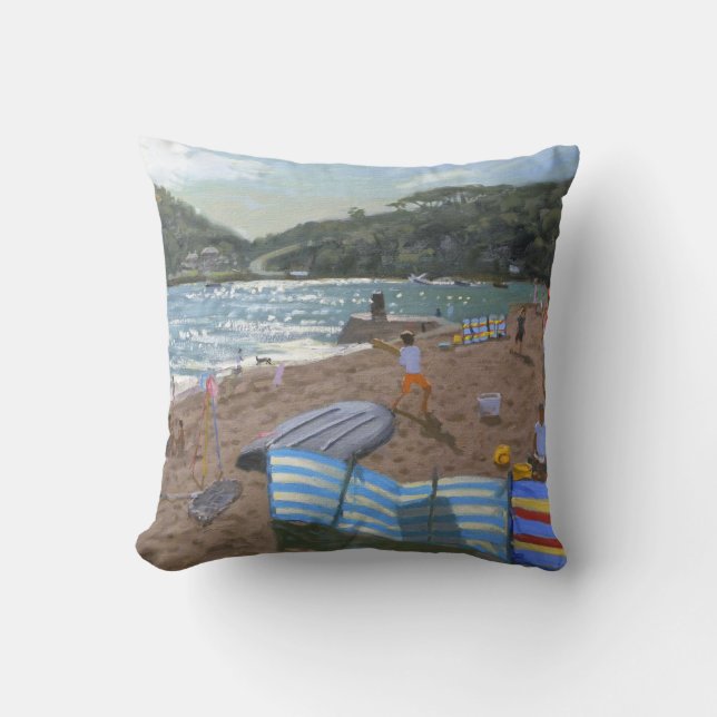 Coussin Cricket Teignmouth (Recto)