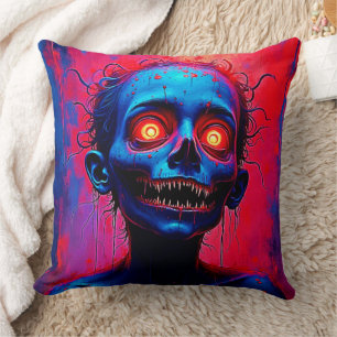Coussin Crimson Eyes : Horreurs de l'esprit