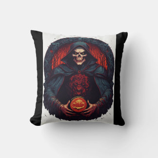 Coussin Crimson Nocturne – Ominous Vampire Circle T-Shirt