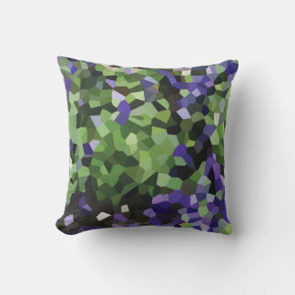 Coussin Cristal de Lavande Géométrique