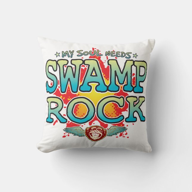 Coussin Crochet Soul de marais (Recto)
