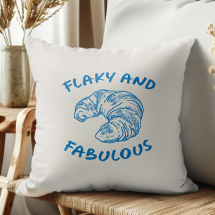 Coussin Croissant Français Floconneux et Fabuleux, Toute C