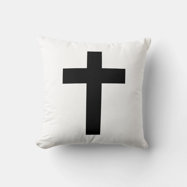 Coussin Croix chrétienne (Recto)