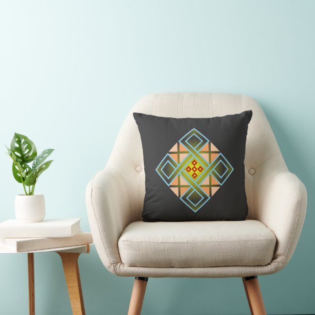 Coussin Croix de diamant (Chaise)