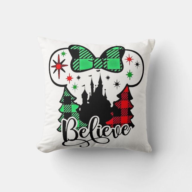 Coussin Croyez Noël, Noël Croyez, Noël (Recto)