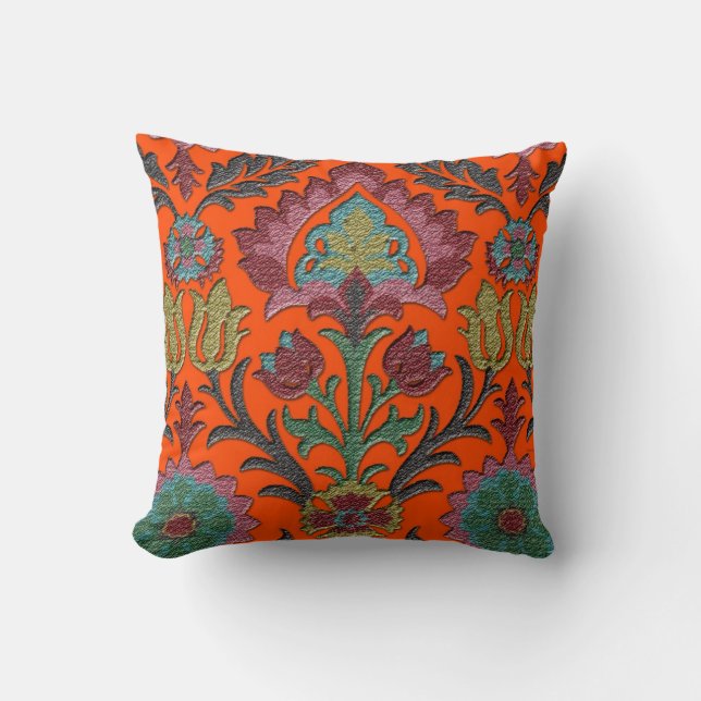 Coussin Cru : Jardin floral de Nouveau d'art (Recto)