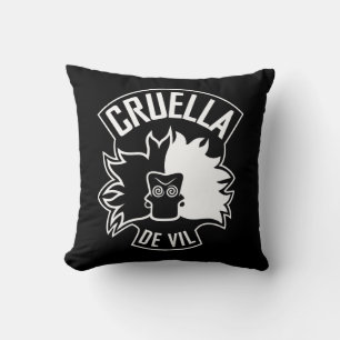 Coussin Cruella de Vil  101 Dalmatiens