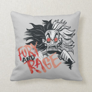 Coussin Cruella de Vil  Furie et rage