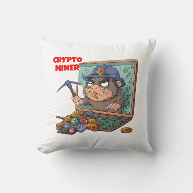 Coussin Crypto Miner (Recto)