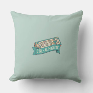 Coussin CTRL+ALT+SUPPRIMER l'oreiller de lancement de l'Hu