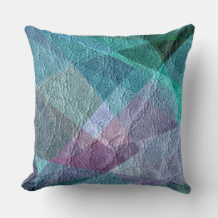 Coussin Cuir coloré