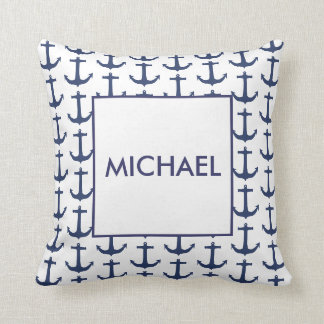 Coussin Cuisine d'Ancre marine personnalisée