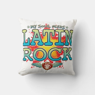 Coussin Cuisine de l'âme du rocher latin