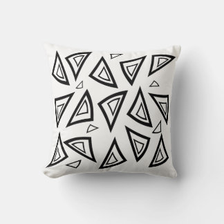 Coussin Cuisine Triangle Abstraite inspirée par l'Aztèque