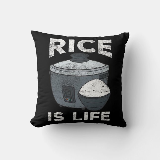 Coussin Cuisinier de riz Amiens De La Nourriture Carbohydr (Recto)