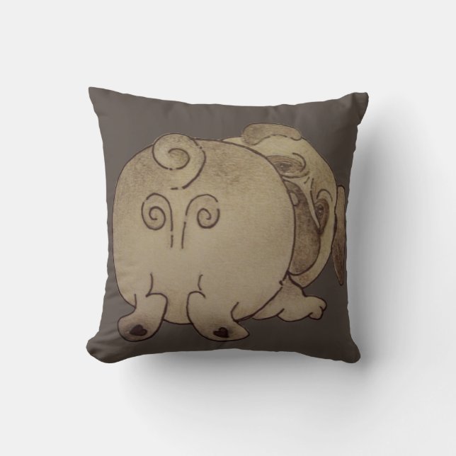 Coussin cuppy dog (Recto)