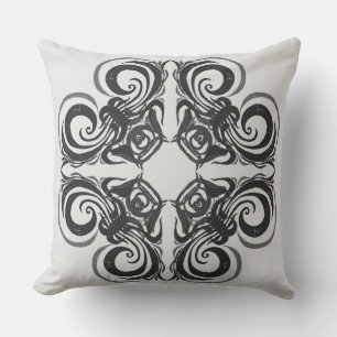 Coussin Curvy Graphite Retro