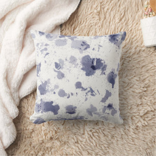 Coussin Cushion 40,6 cm x 40,6 cm - Blue And White